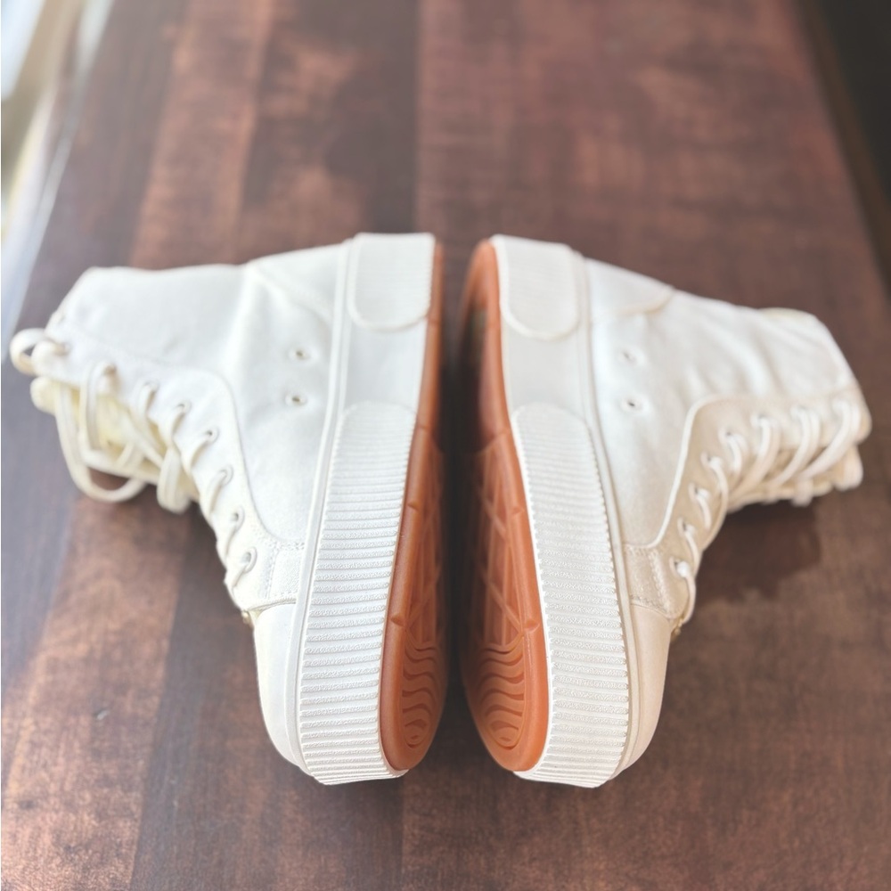 PF Flyers - Allston Hi Top Platform Canvas Sneakers - Picture 11 of 13